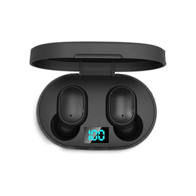 Fone Bluetooth 5.0 E6S com Caixa de Carregamento