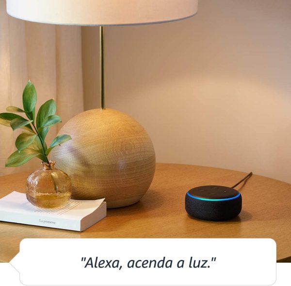 Echo Dot (3ª Geração): Smart Speaker com Alexa - Cor Preta - Image 4