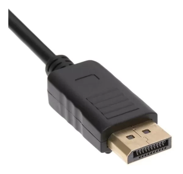 Cabo Displayport Para Vga Macho Com 1,80 Metros - Image 2