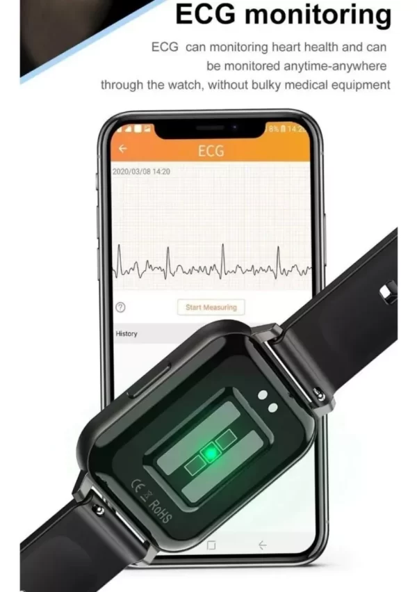 Relógio Smartwatch DTX HD Tela 1.78 Frequência Cardíaca - Image 8