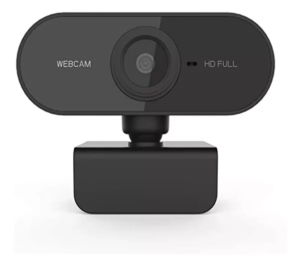 Webcam Com Microfone Embutido Full Hd 1080 Visão 360º Usb